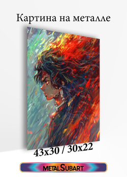 Картина на стену на металле от MetallSubArt