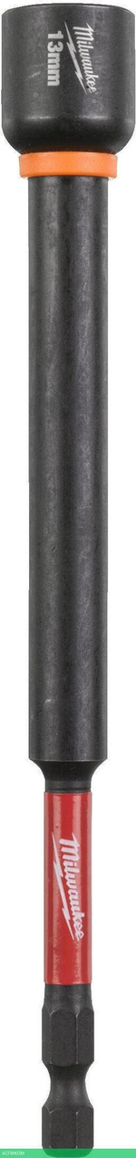 Насадка торцевая Milwaukee Shockwave 1/4" Hex-13ммx150мм (4932492448)