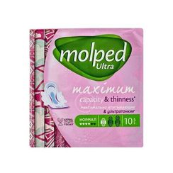 Qadın bezi \ прокладки \ pads Molped Hijyenik Ped Ultra Tekli Normal 10'lu