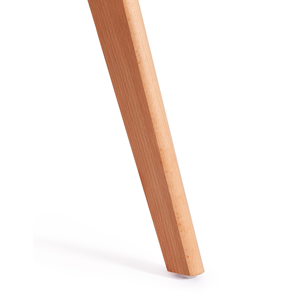 Стул TULIP (mod. 73-1) дерево/пластик/экокожа, 47,5x55x80 см, Белый (White)