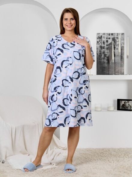 Халат Мира Виотекс ГОЛУБОЙ