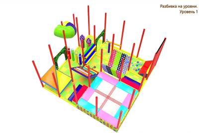 Детский игровой лабиринт «Зов Африки»