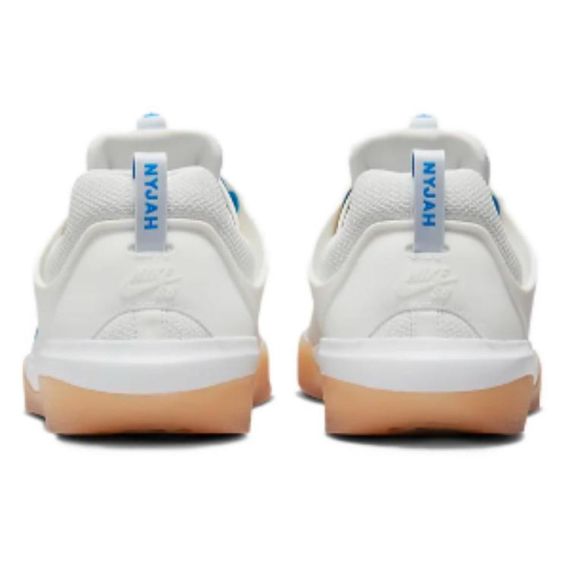 NIKE SB Nyjah 3 Кроссовки для скейтбординга Низкие Белые Мужские