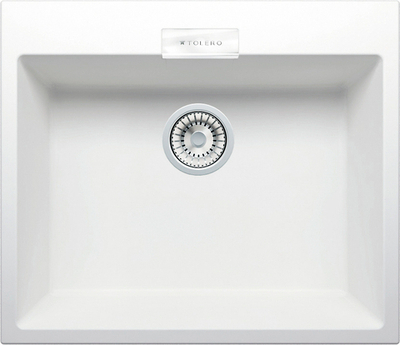 Мойка TOLERO LOFT TL-580 белый №923 (туман)