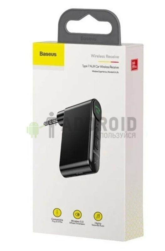 Bluetooth-адаптер Baseus Wireless Receiver (WXQY-01) Black