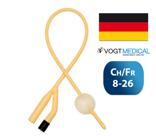 Катетер Фолея Vogt Medical (Фогт Медикаль) двухходовой (CH/FR 8-26)