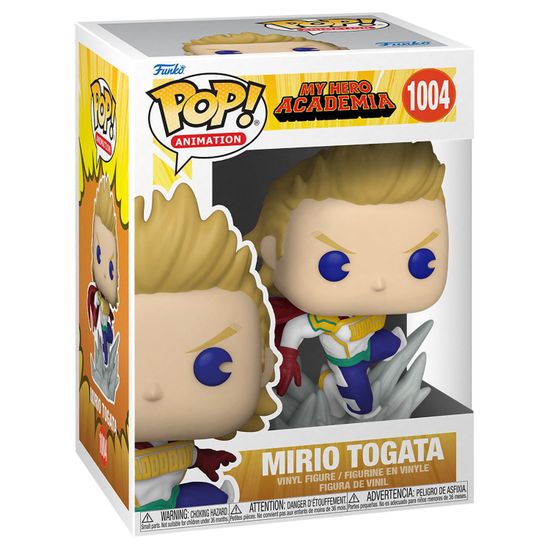 Фигурка Funko POP! Animation My Hero Academia Mirio Togato in Hero Costume (1004) 51902 / Фигурка по мотивам аниме "Моя геройская академия", Мирио Тогата