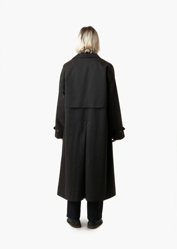 Плащ Длинный 1 Черный Мужской - фото 2