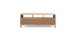 Тумба под ТВ - аналог IKEA HEMNES / ХЕМНЭС/ ХЕМНЕС / КЫМОР / ИКЕА 148х57х47 см, черный/светло-коричневый