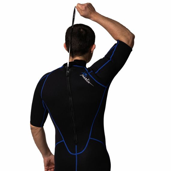 Гидрокостюм Marlin Malibu Shorty Man черно-синий 2,5 мм