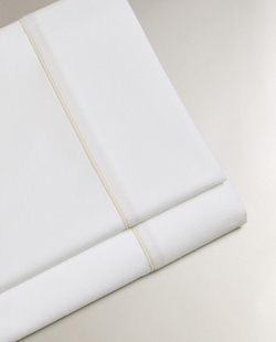 Zara Home - Простыня pika с трубой, белый, 210x280 см