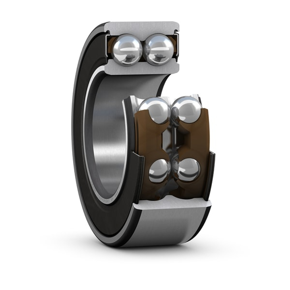 Двухрядный радиально-упорный шарикоподшипник с уплотнениями или защитными шайбами 3202 A-2RS1TN9