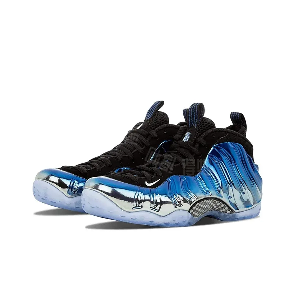 Мужские кроссовки Nike Air Foamposite One PRM 'Blue Mirror' 575420-008