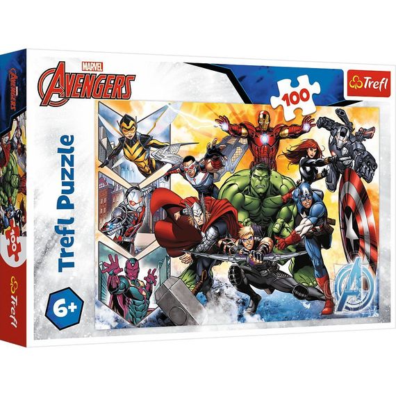 Puzzle - &quot;100&quot; - The power of the Avengers / Disney Marvel The Avengers