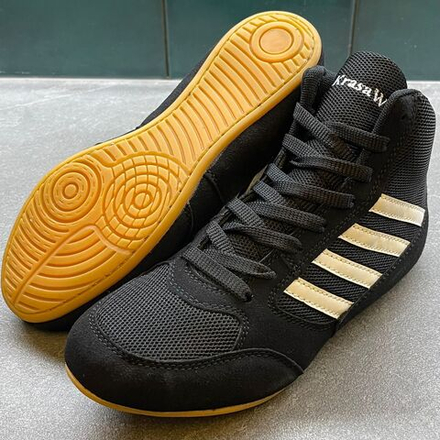 Борцовки KrasaWin взрослые, черный