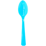 Столовые приборы в ярко-голубом цвете, 24 шт