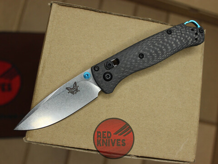 Нож Benchmade 533 Bugout Mini Carbon A+++ - клинок стоунвош