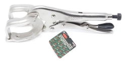 Зажим гейферный U-образный 9''-225мм RockForce##Rock FORCE RF-66201