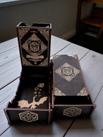 Dice Tower «ДнД мастер» — дерево