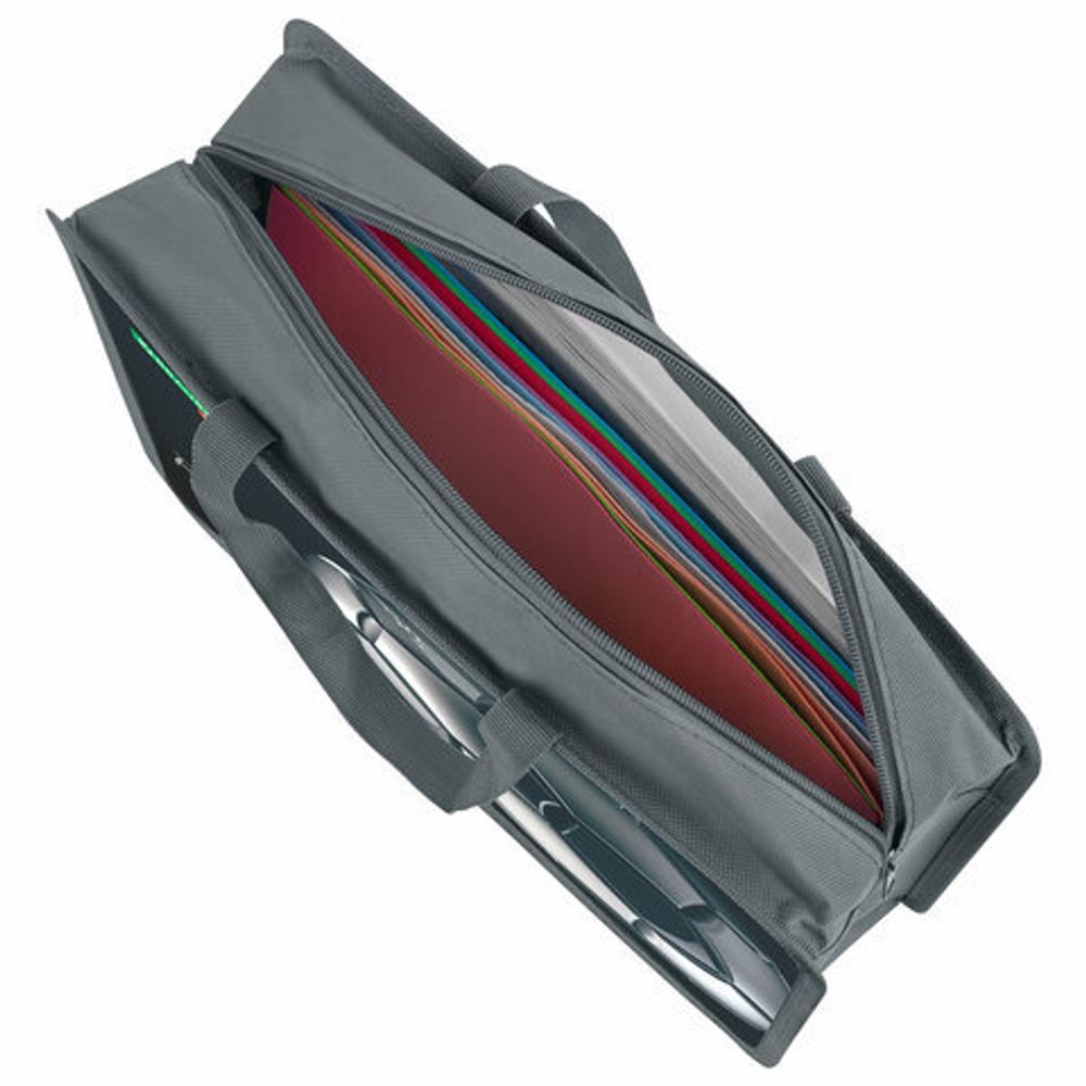 Папка на молнии с ручками BRAUBERG KIDS А4, 1 отделение, пластик, 100 мм, "Score ball", 272118