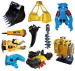 Навесное оборудование спецтехники для экскавторов