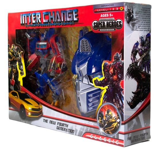 Набор игровой ( трансформер + маска ) Оптимус Прайм