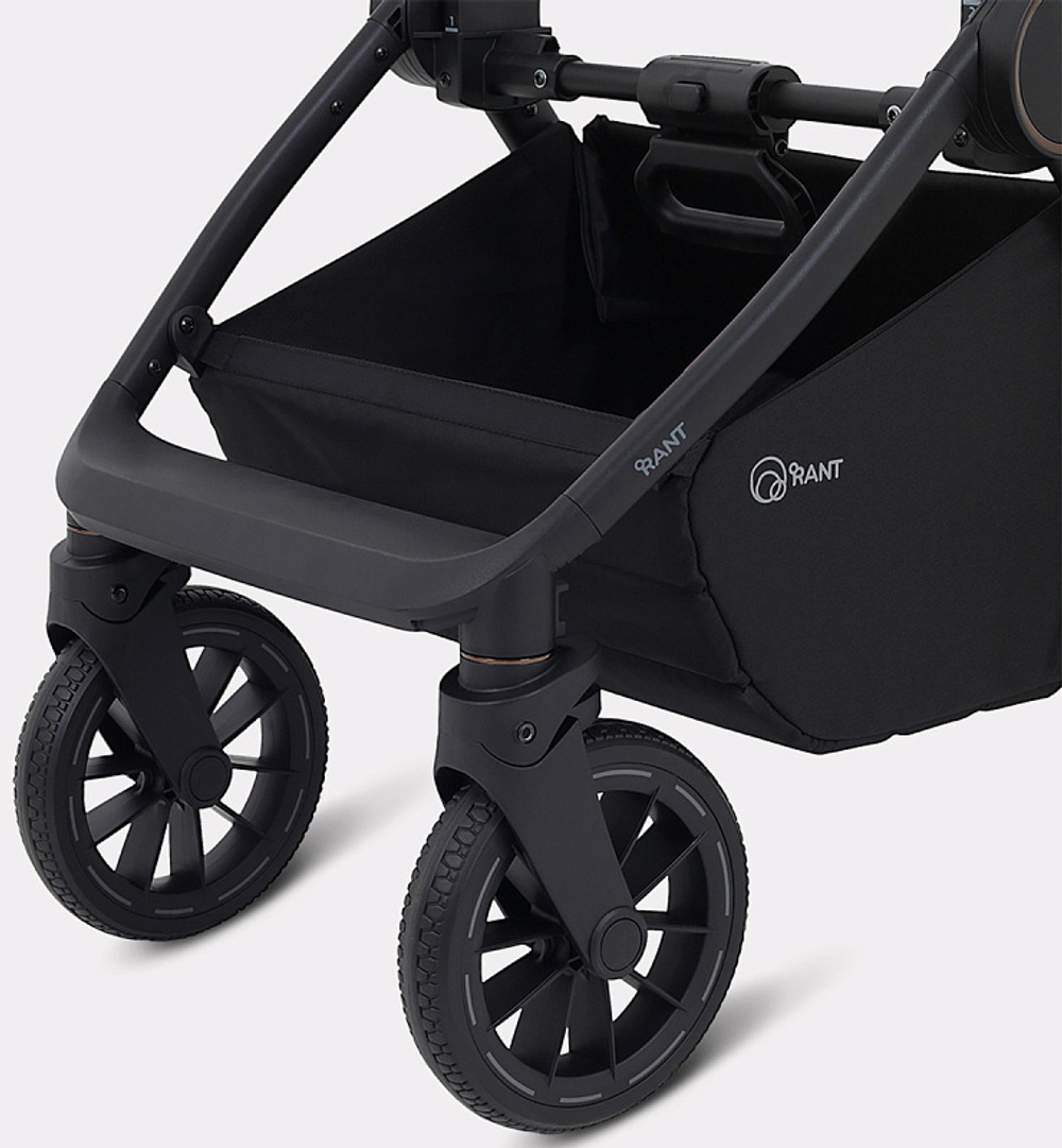 Детская коляска Rant Falcon Neo 3 в 1 с автокреслом Cruise Black Sage