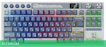 Клавиатура Royal Kludge RK M87 Cream switch/Ocean Blue