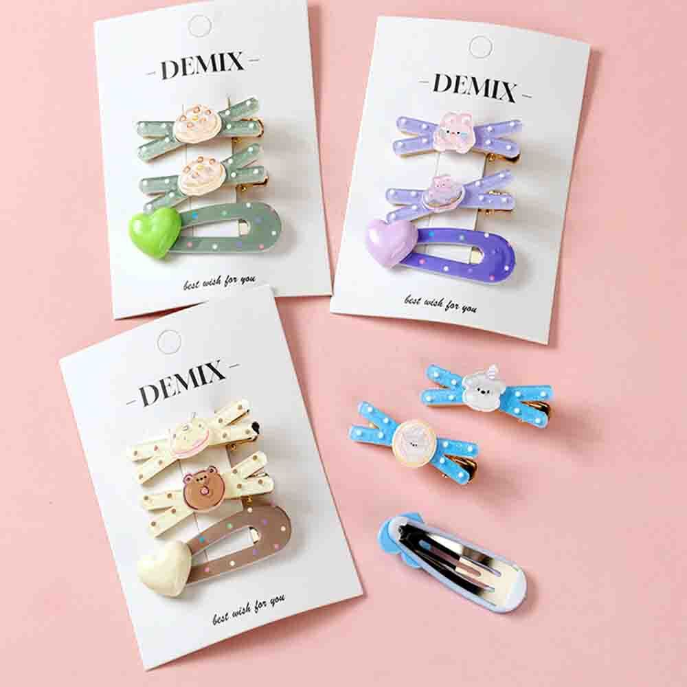 Набор заколок из 3х шт