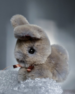 Кролик Тоша маленький (дымчатый)