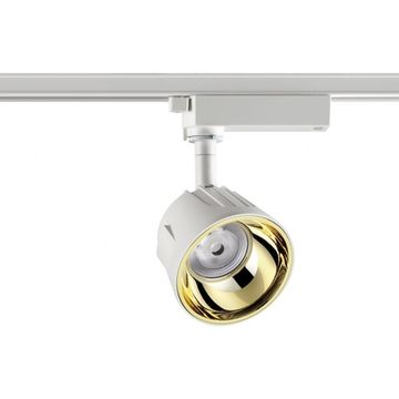 Трековый однофазный светодиодный светильник 358724 белый/золото Knof Novotech