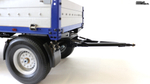 Trailer 2-axle flatbed Euro Scale 1/14