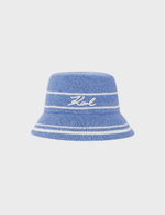 Панама KARL LAGERFELD K/Signature Logo Bucket Hat