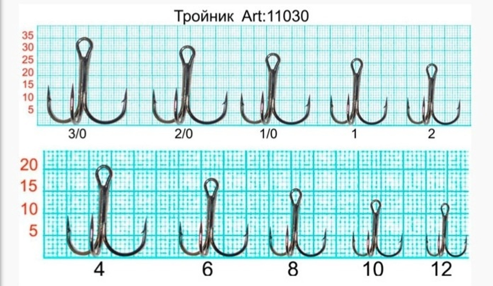 Тройники Fish Season Red Treble 11030/R