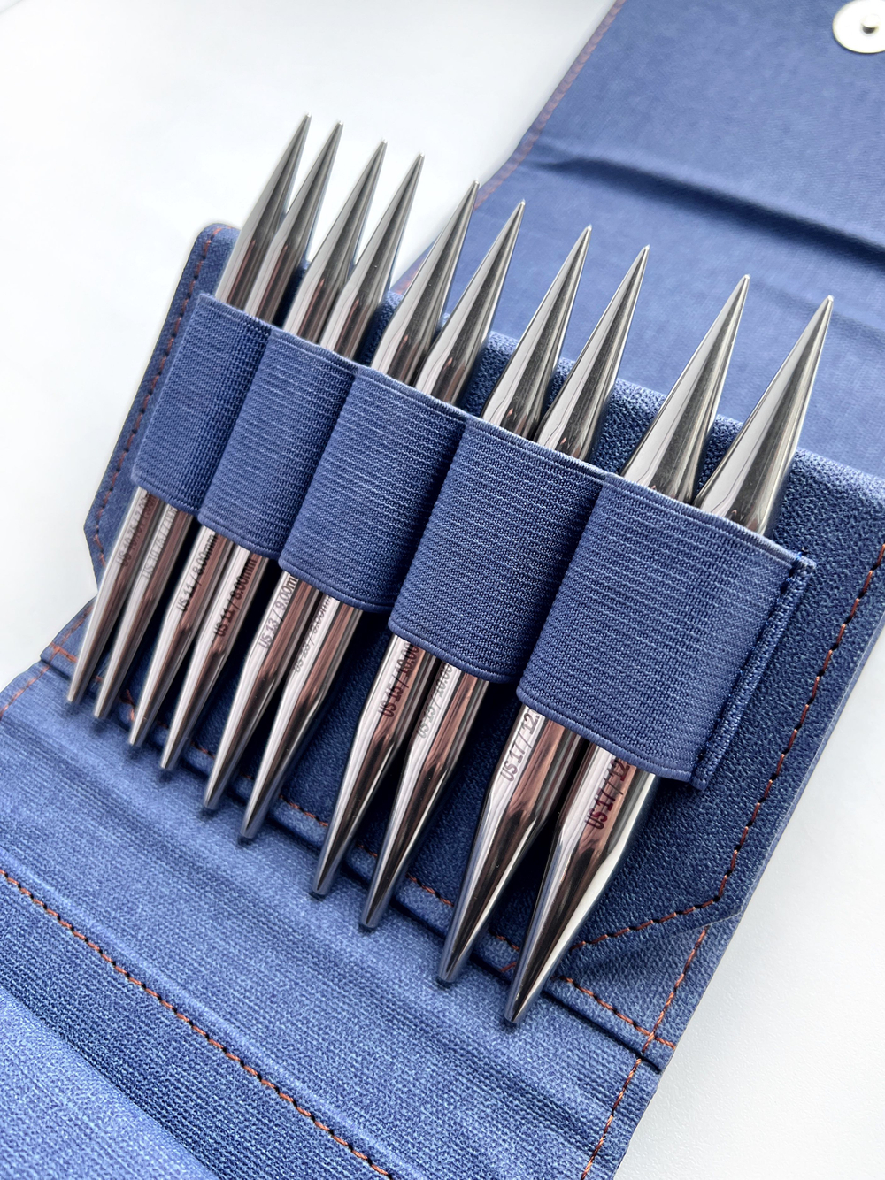 Набор съемных стандартных спиц 12см/5пар Flight Mini Denim Lykke