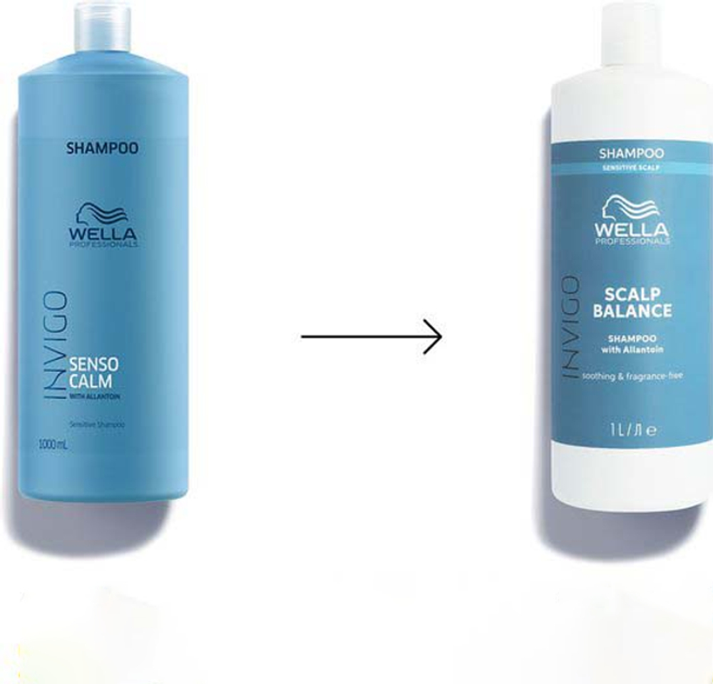 Wella Invigo Scalp Balance Sensitive - Шампунь для чувствительной кожи головы 1000 мл