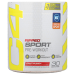 C4 / Cellucor, C4® Ripped Sport, предтренировочный комплекс, со вкусом фруктового пунша, 213 г (7,5 унции)