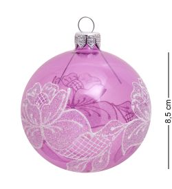 Элита НФШ-1274 Набор ел.украшений Шар 2шт «Каприз» 80 мм