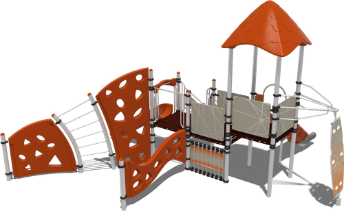 Детский городок «Сицилия» (комплектация 3, паттерн Vector)