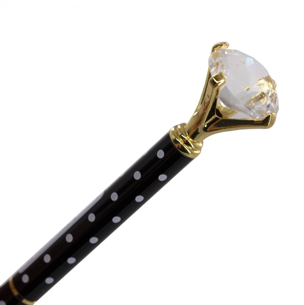 Ручка подарочная шариковая Alingar, синяя, 1.0 мм, металлический корпус, поворотный механизм, "Кристалл 2", ассорти, карт. уп.