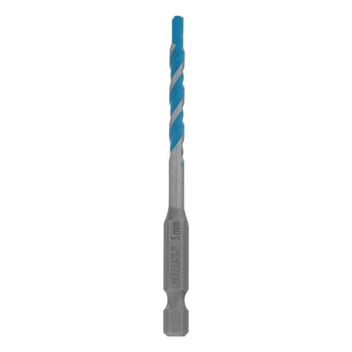 Сверло универсальное, Multipurpose PRO, 6-гр. хвостовик, 5мм Gross