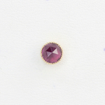 Grisant Cab tops with rose cut stone