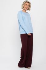 Костюм трикотажный Бергамо (голубой/бордо) К14654-10М LT Collection