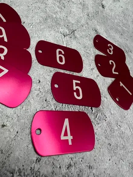 Номерки на ключи (на заказ)