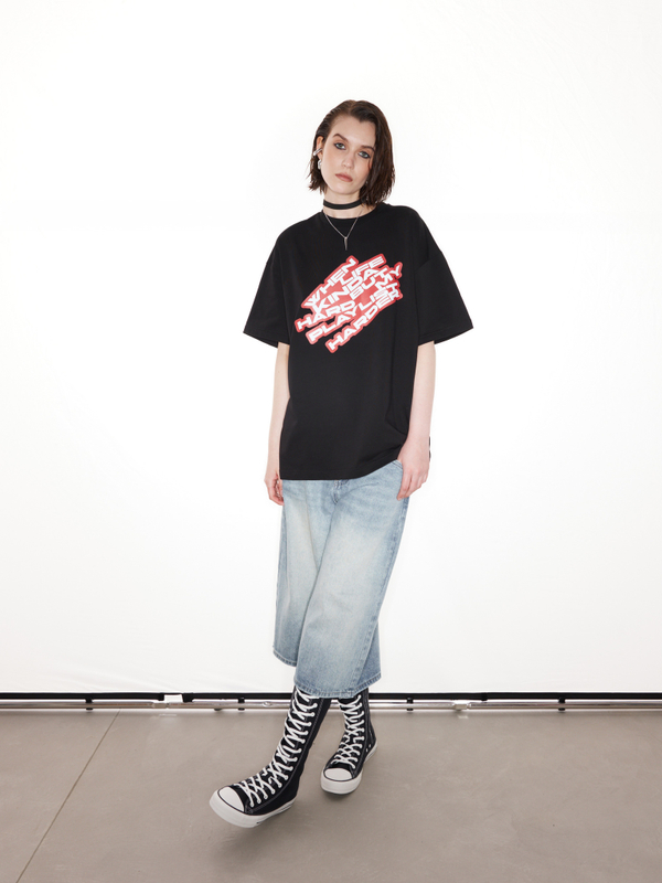 Футболка Harder, черная