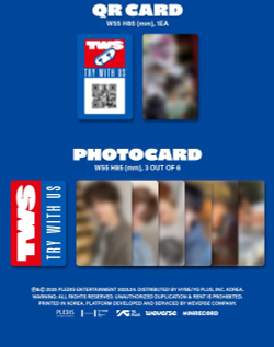Альбом TWS - TRY WITH US 3rd Mini Album WVS ALBUMS Version