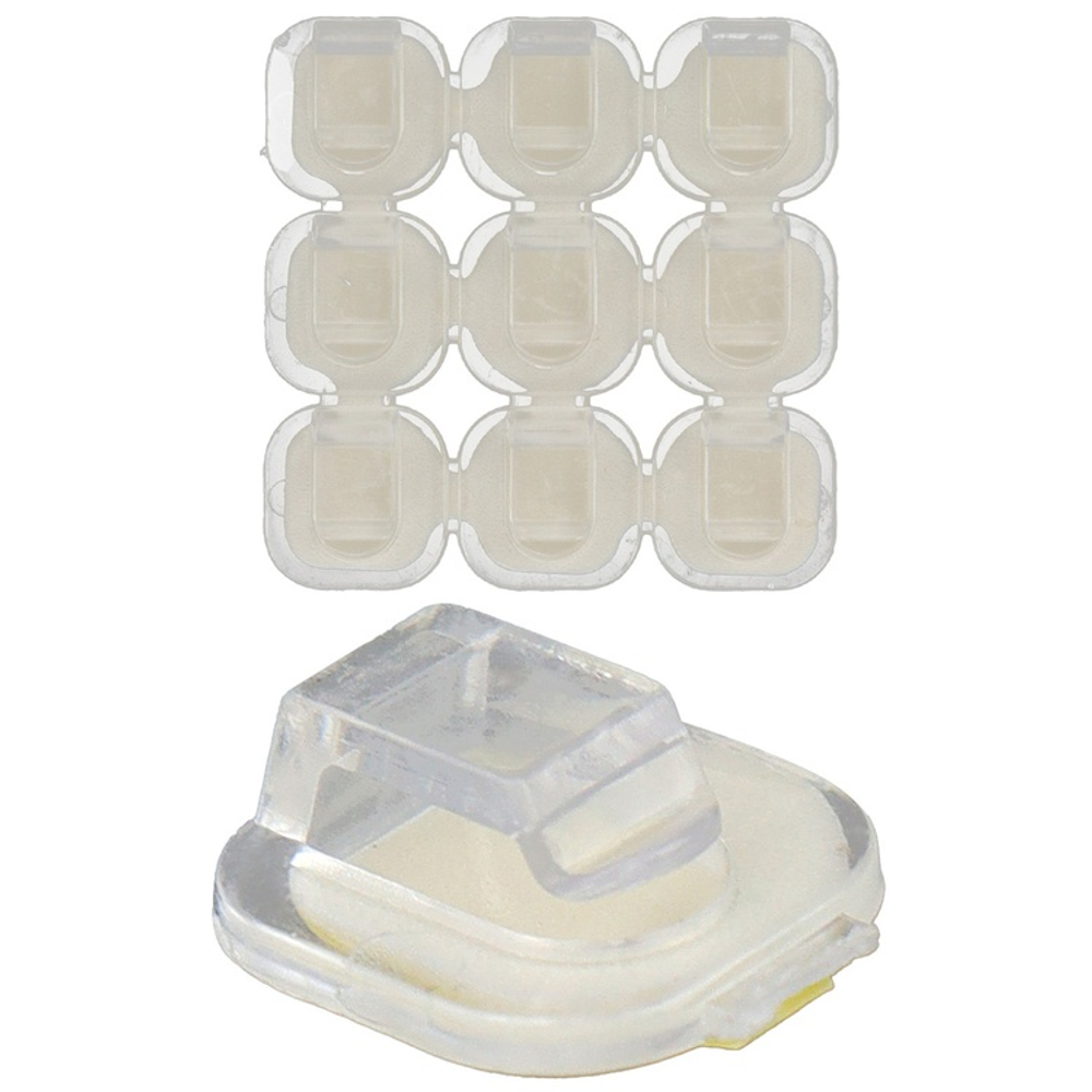 Крючки самоклеющиеся 1 см 36 шт