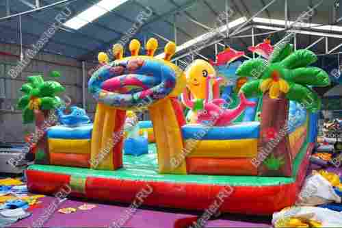 Коммерческий батут "Солнечный осьминожек"