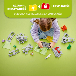 LEGO DUPLO Town - Тунель и железнодорожные пути - набор расширения 10425