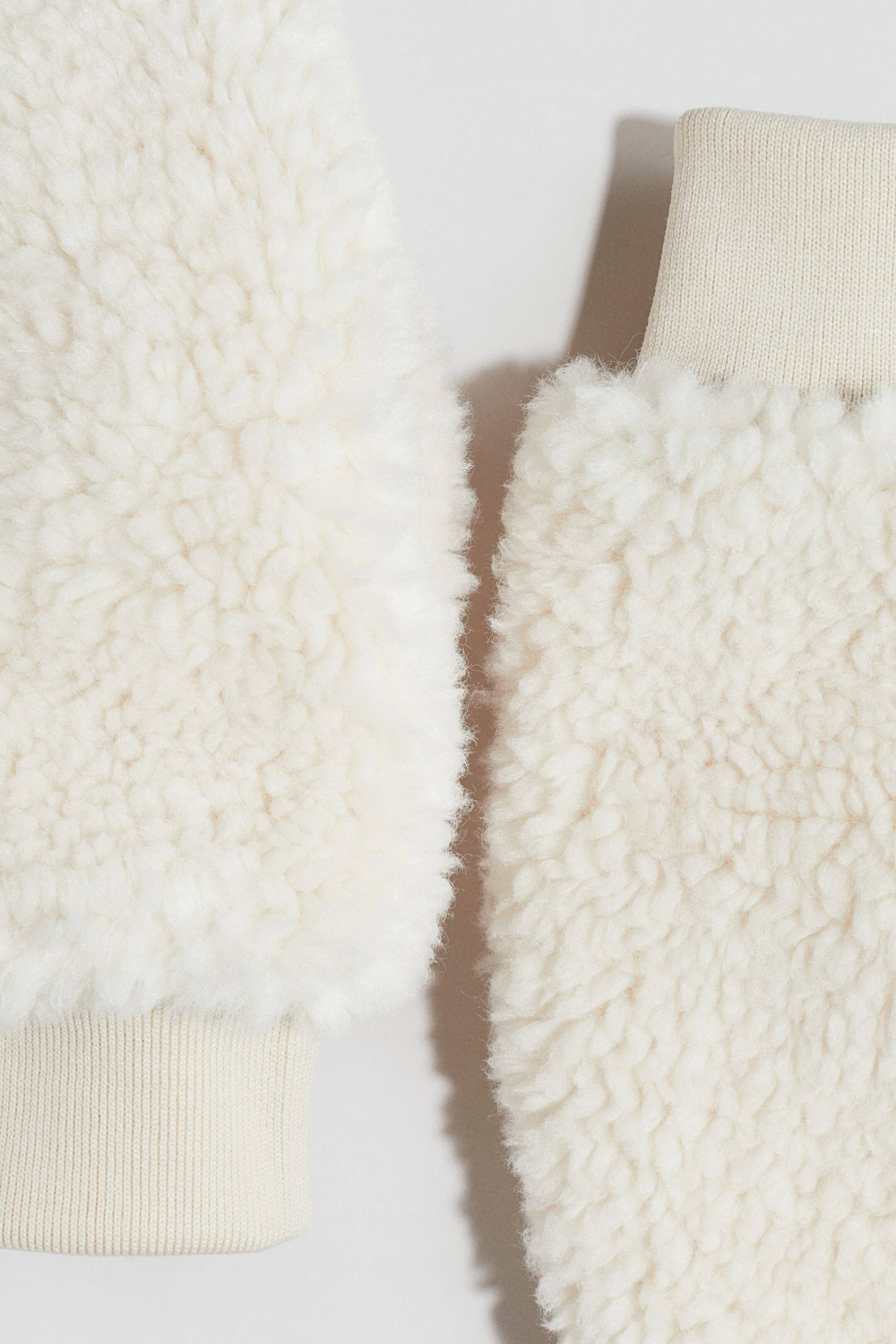 H&M Варежки, светло-бежевый